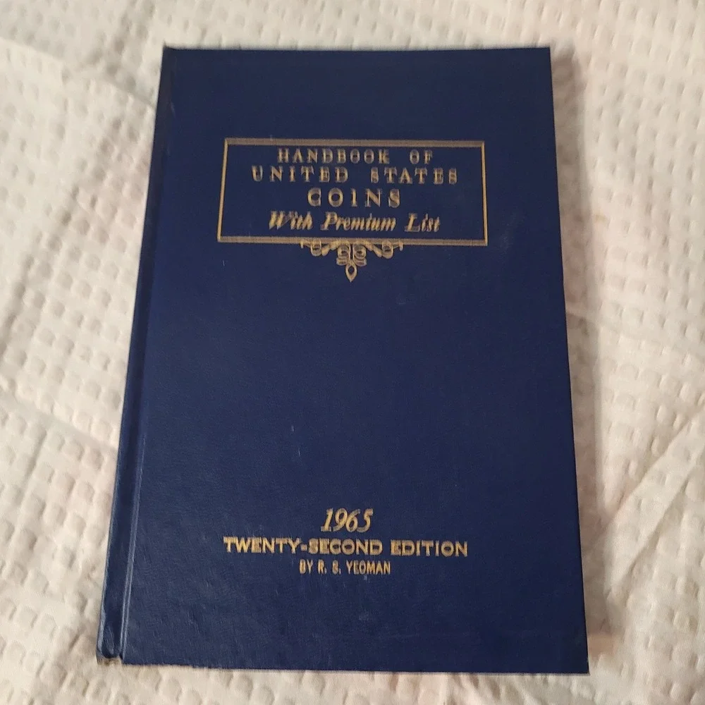 1965 Handbook of United States Coins 22nd Edition R. S. Yeoman Blue Book Vintage
